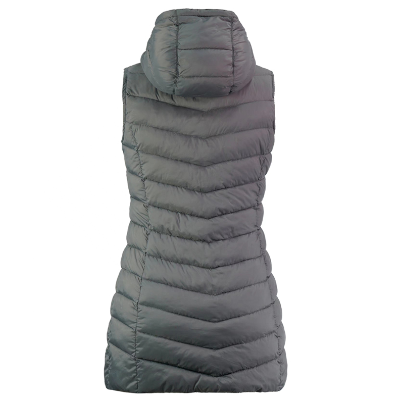 Women Lengthen Autumn Heavy Padding Quilting Vests